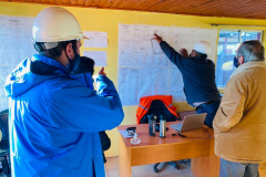 Alcalde visita obras en Villa La Unión y Callle San Pablo de Nilahue Cornejo