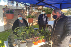 Alcalde visita pago ISP y Feria de Emprendedores de Pumanque