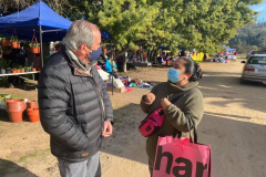 Alcalde visita pago ISP y Feria de Emprendedores de Pumanque