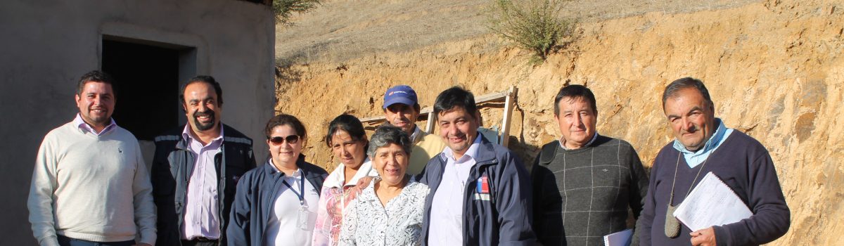 Damnificados de la comuna de Pumanque,  retoman reconstrucción de sus viviendas