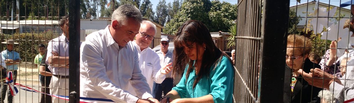 EN EL MARCO DE LA FIESTA DE LOURDES EN NILAHUE CORNEJO,  SE INAUGURA HERMOSO Y FUNCIONAL JARDÍN INFANTIL