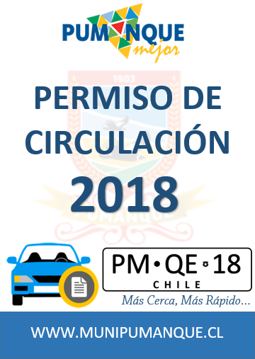 PERMISO CIRCULACIÓN 2018