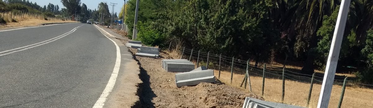 CONSTRUCCIÓN DE VEREDAS EN LOCALIDAD DE NILAHUE CORNEJO