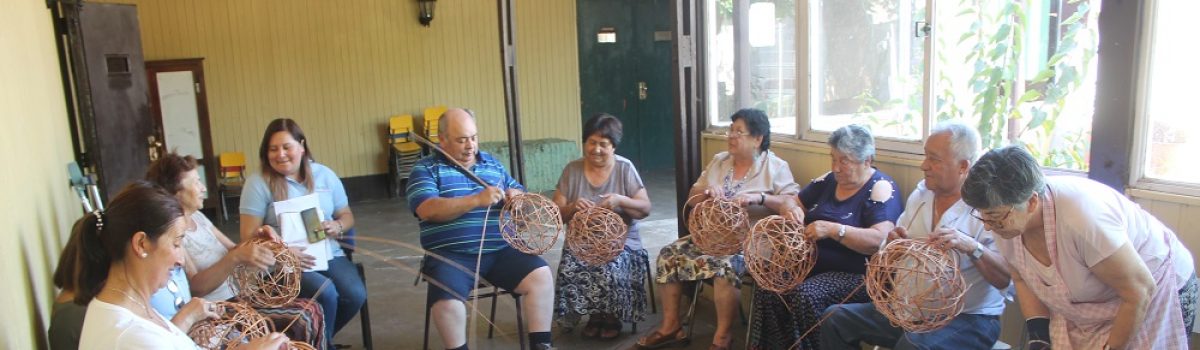 TALLER DE ARTESANÍA EN MIMBRE