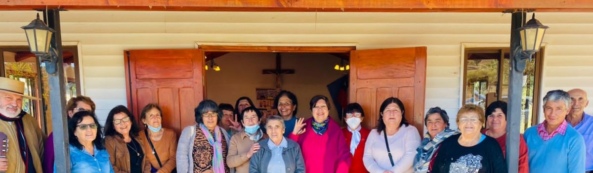 Club de Adulto Mayor “Aguas Cristalinas de Colhue” realizó exitoso taller artesanal de arpillera