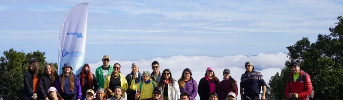 Exitoso circuito de trekking realizaron vecinos al cerro San Francisco