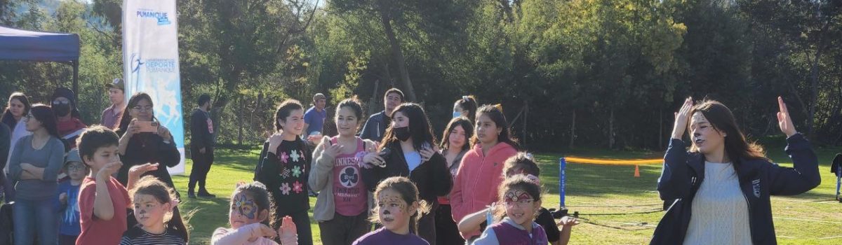 Municipalidad cerró las vacaciones de invierno con masiva fiesta para los niños de la comuna