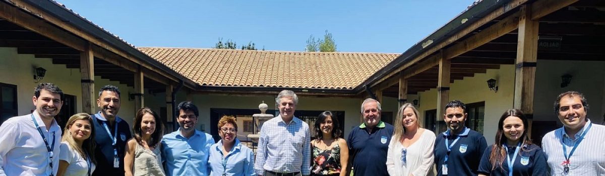 Alcalde Baraona recibe a edil de la comuna de Lo Barnechea, Cristóbal Lira